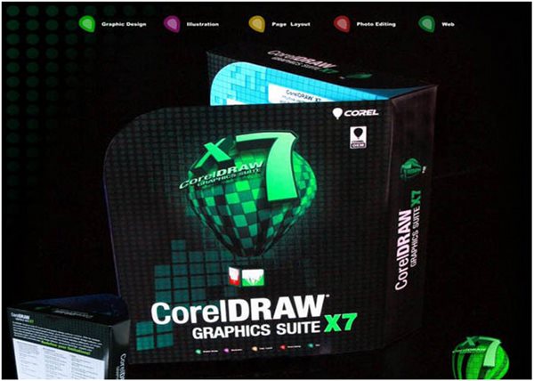 CorelDRAW X7一款通用而且强大的图形设计软件！
