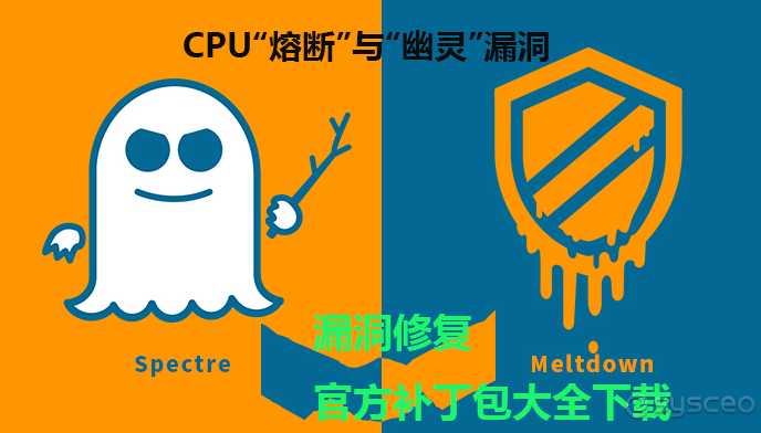 微软发布的 CPU“熔断”与“幽灵”漏洞修复官方补丁包大全