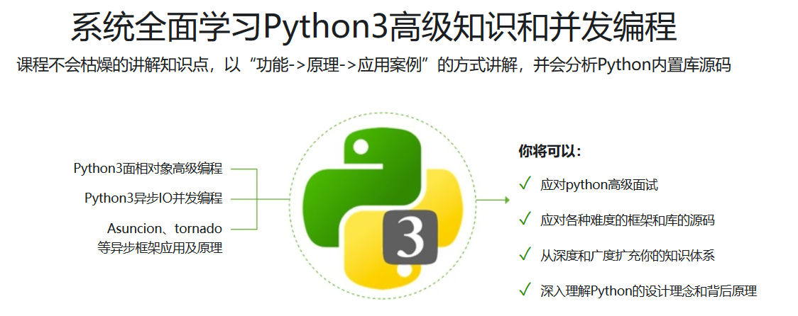 【资源分享】Python3高级核心技术97讲